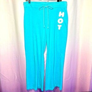 "That's HOT" Y2K Blue Lounge Pants Size 15